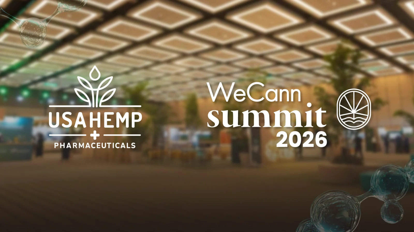USA Hemp Pharmaceuticals estará no WeCann Summit 2026, em Campinas
